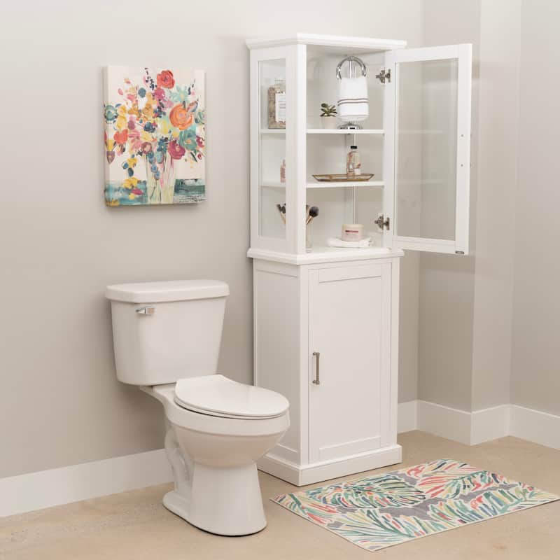 Serenity Tall Cabinet Black