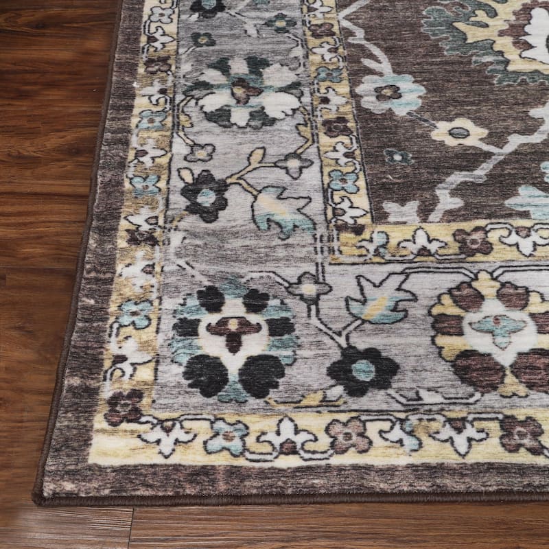 Superior Nuka Washable Indoor Area Rug or Runner