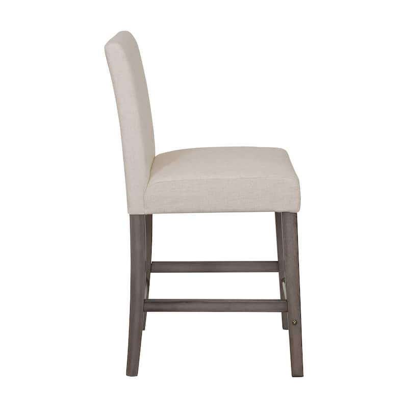 Laura Upholstered 25" Counter Height Bar Stool