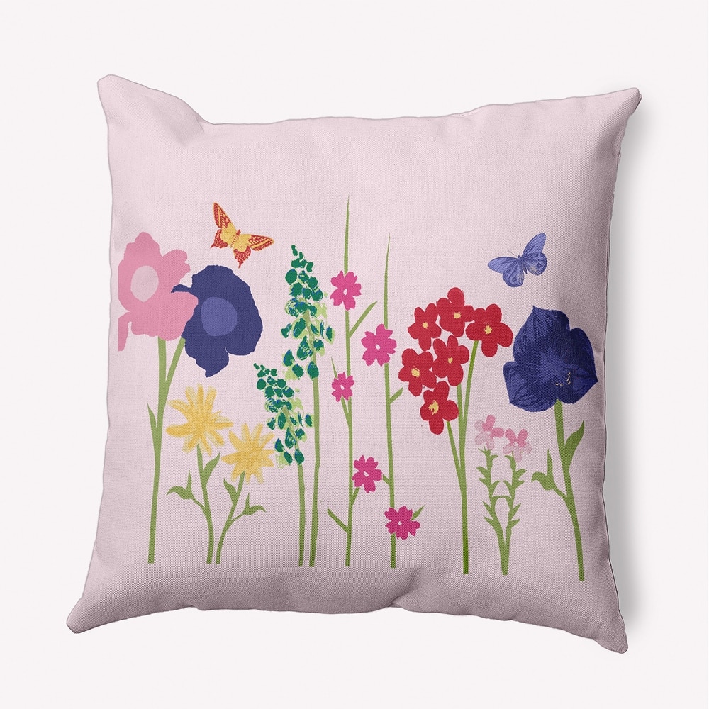 Little Garden Indoor/Outdoor Throw Pillow