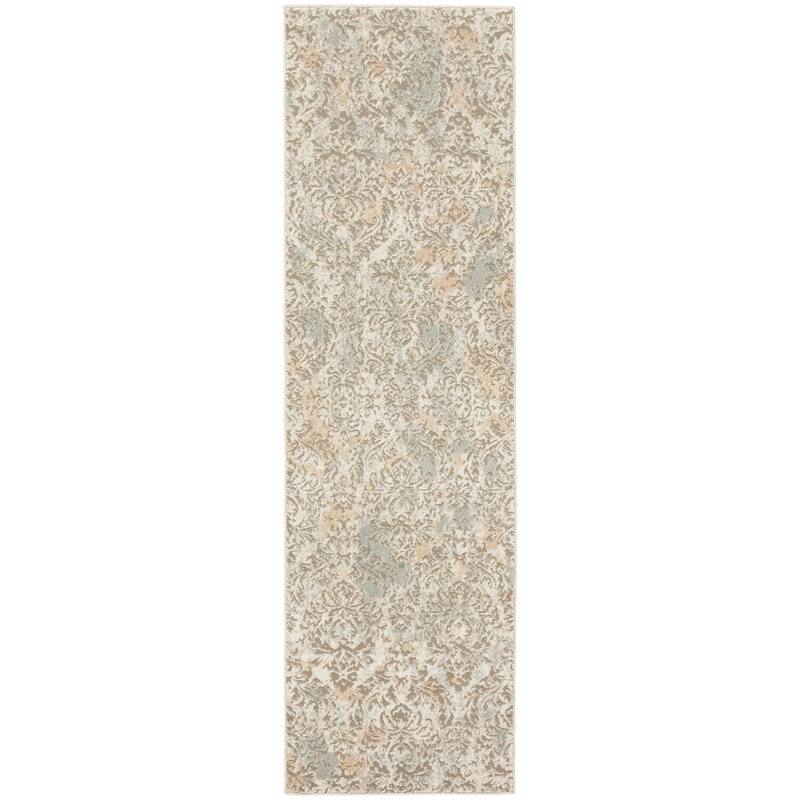 Nourison Soma Contemporary Damask French Country Area Rug