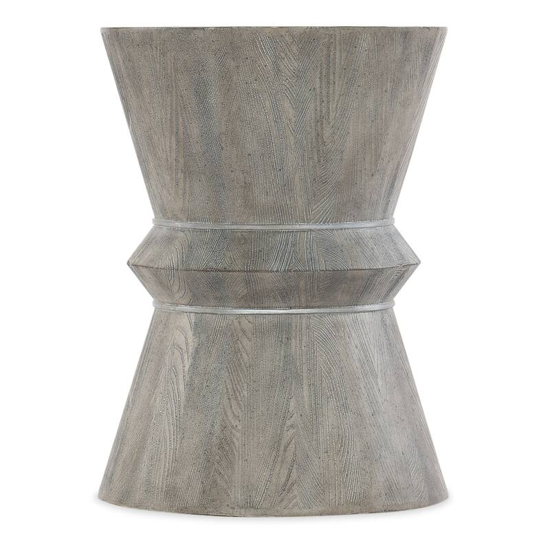 Hooker Furniture 628-80450 Melange Korena 18" Wide Resin Table - Gray