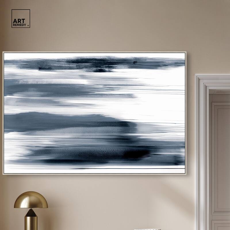 Blue Mirage Canvas by Art Remedy