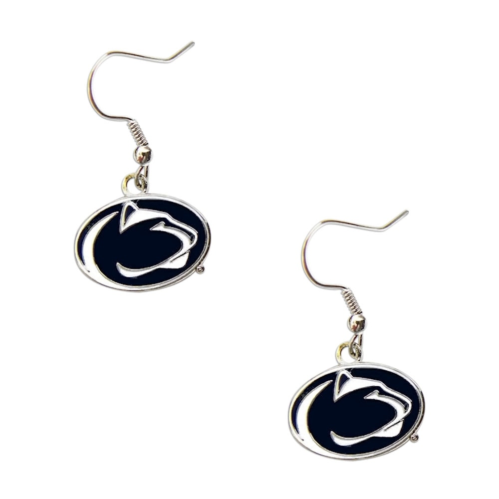 aminco Penn State Nittany Lions Dangle Logo Earring Set NCAA Charm Gift