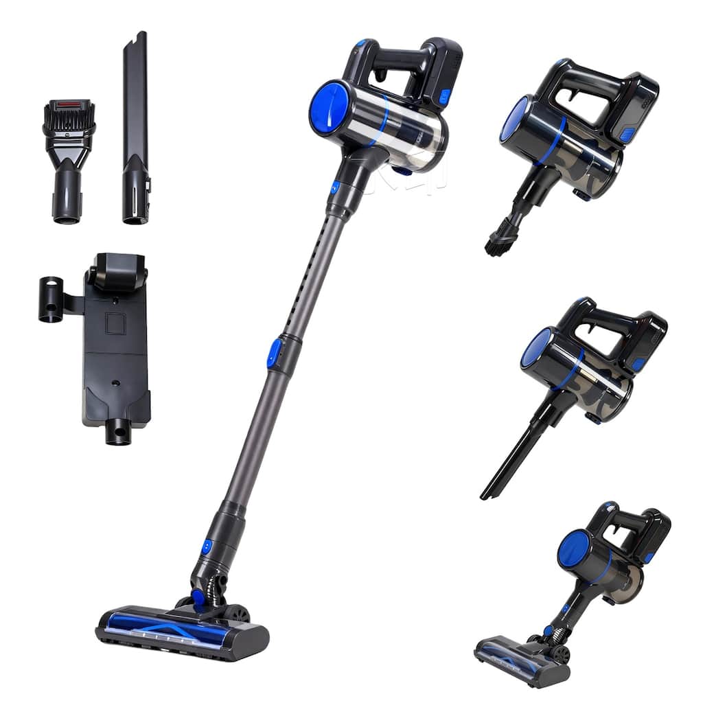 Cordless Vacuum Cleaner, Stick Vac, Powerful Suction, Rechargeable, Lightweight, and Versatile for Carpet, Hard Floor, Pet Hair