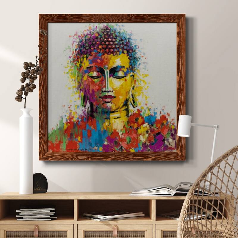 Buddha-Premium Framed Canvas - Ready to Hang
