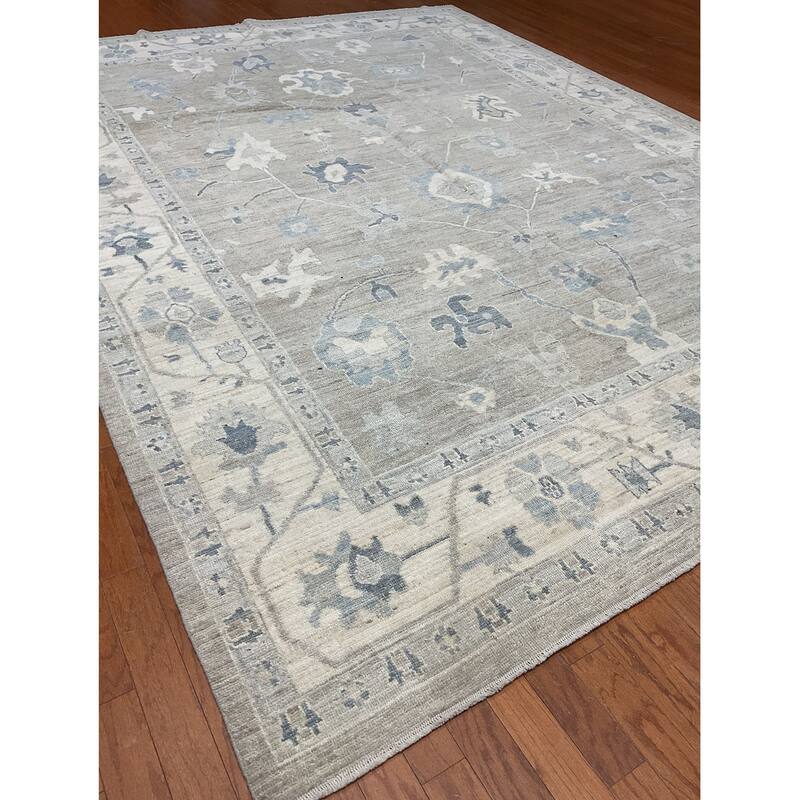 HERAT ORIENTAL Handmade Oushak Wool Rug - 8'9" x 11'10"