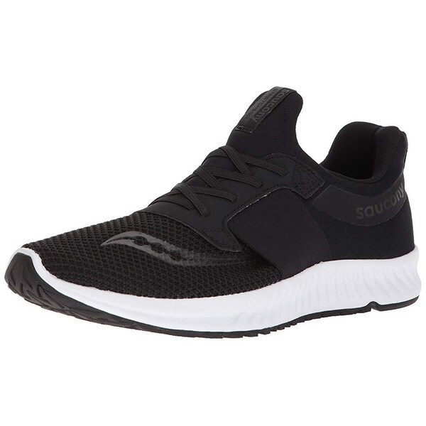 saucony black running shoes