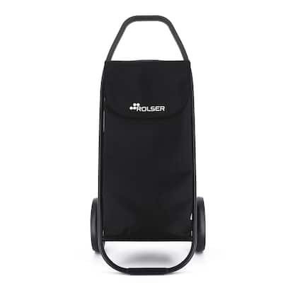 Rolser Com 88 lb. Capacity MF Tube 2 Big Wheel Shopping Trolley