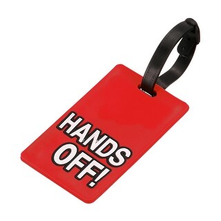 PVC Tag Identifier Label, Hands Off Pattern Red - Bed Bath & Beyond ...