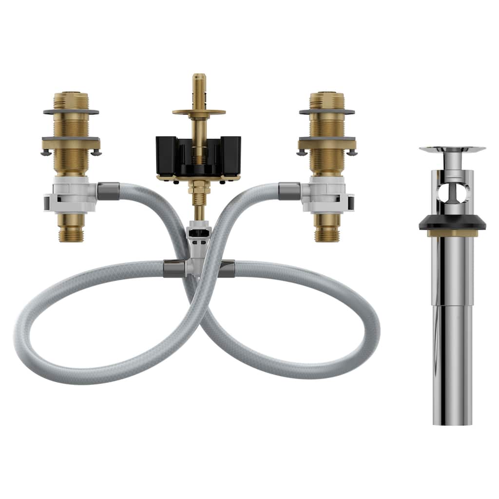 Moen M-PACT 1/2" IPS Widespread Faucet Rough-In Valve with Drain