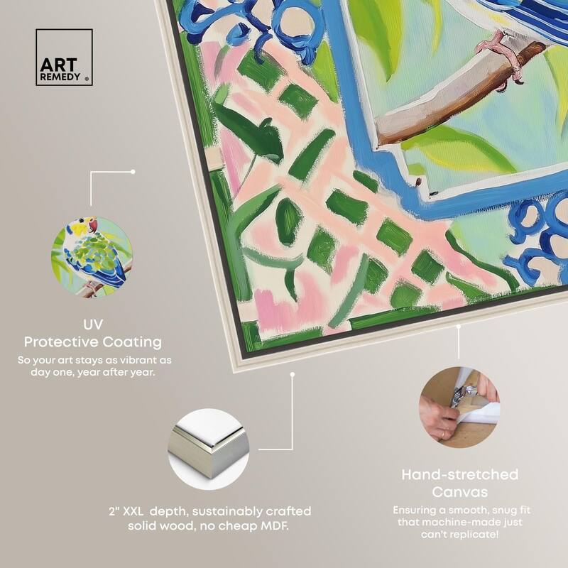 Garden Gate II Canvas by Art Remedy