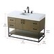 preview thumbnail 13 of 134, Lennox 48 - 60 Inch Single Bathroom Vanity
