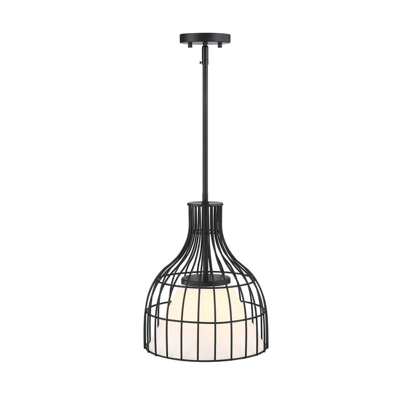 Designers Fountain D340M-12P Evensong 12" Wide Cage Pendant