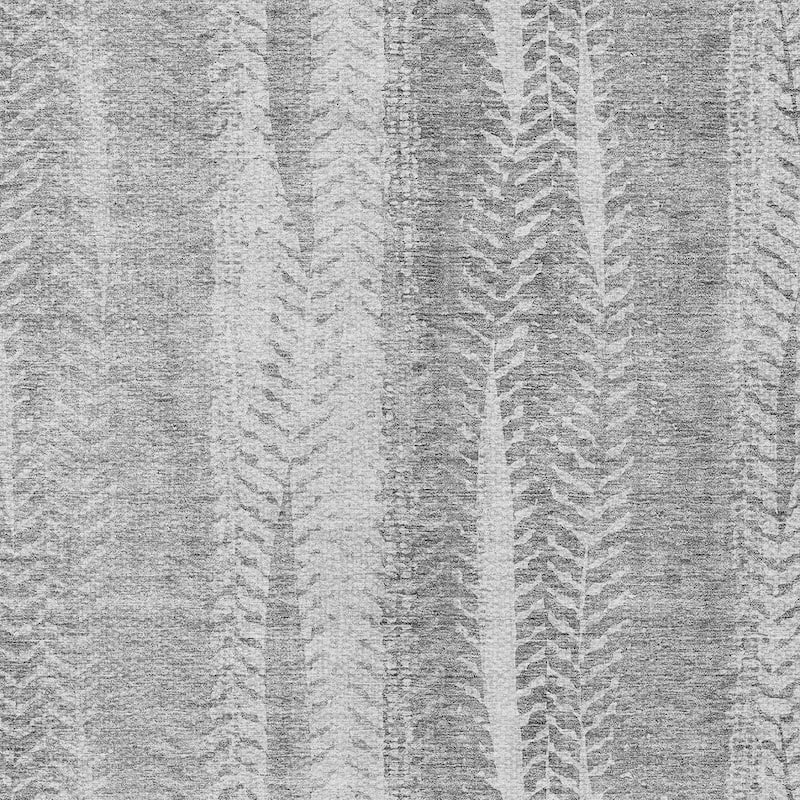 HomeRoots Botanical Leaves Transitional Rectangle Outdoor Rug