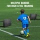 preview thumbnail 7 of 12, Soccer Rebounder Board for Kids and Adults, Passing & Shooting Practice