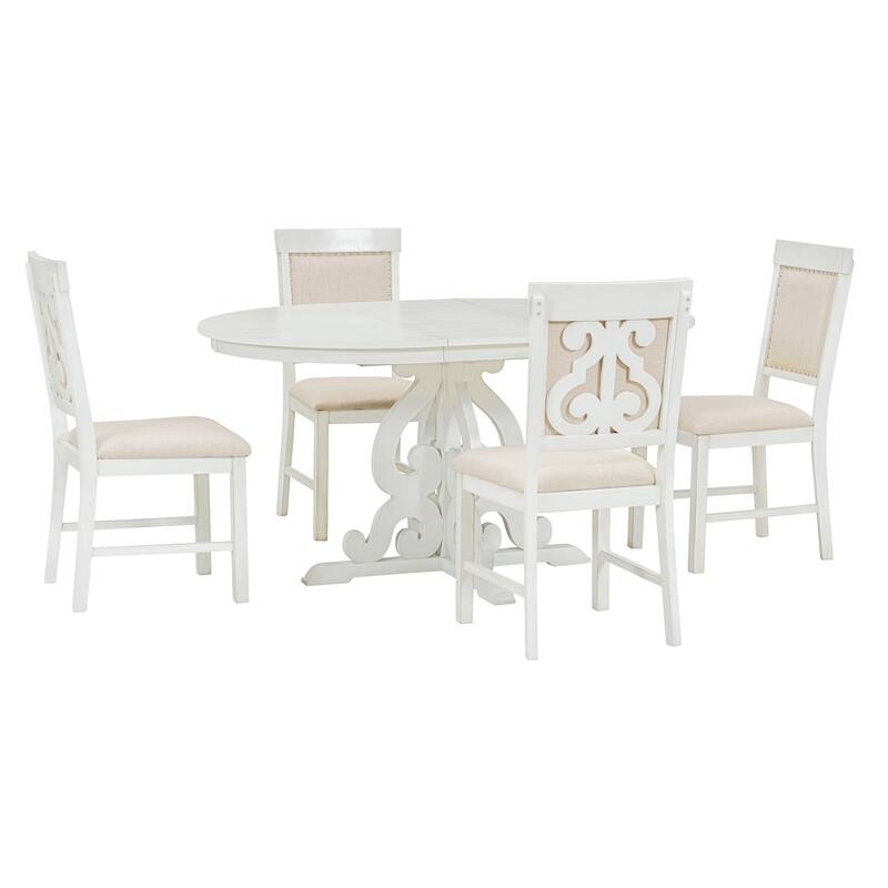 5-Piece Retro Functional Dining Set
