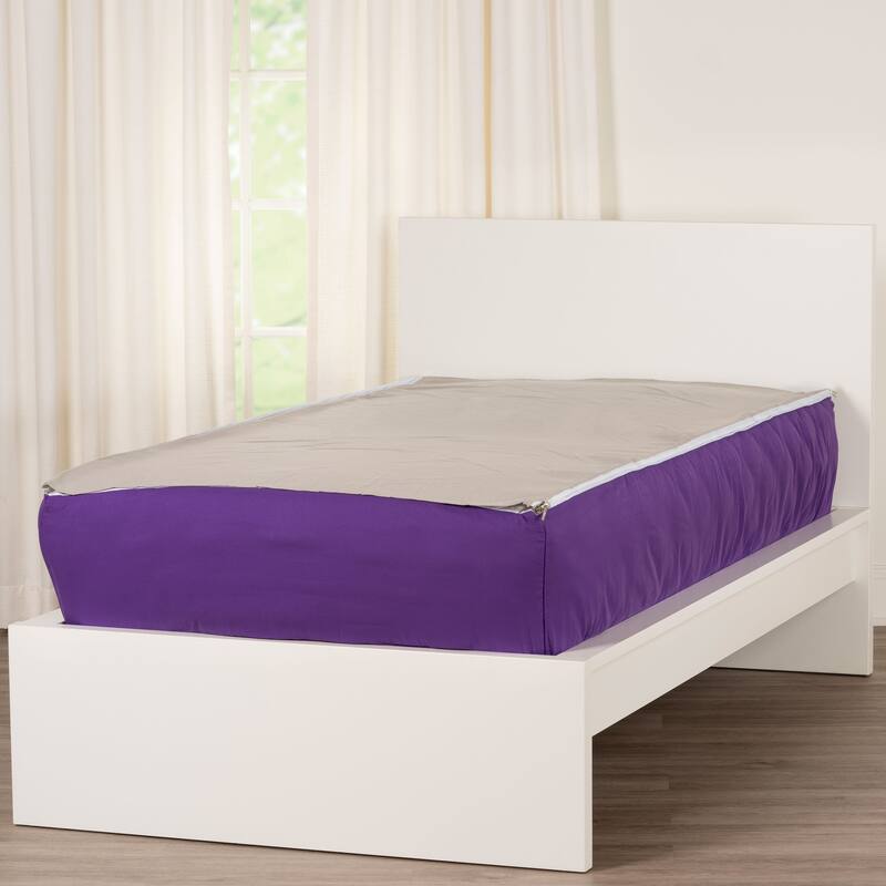 Siscovers Purple Bunkie Deluxe Zipper Bedding Set