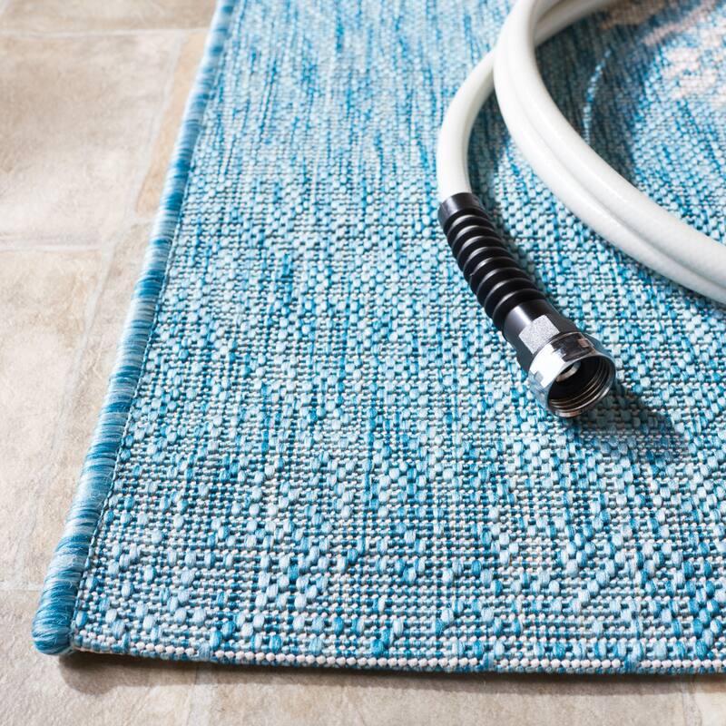 SAFAVIEH Courtyard Sabaha Indoor/Outdoor Waterproof Patio Backyard Rug