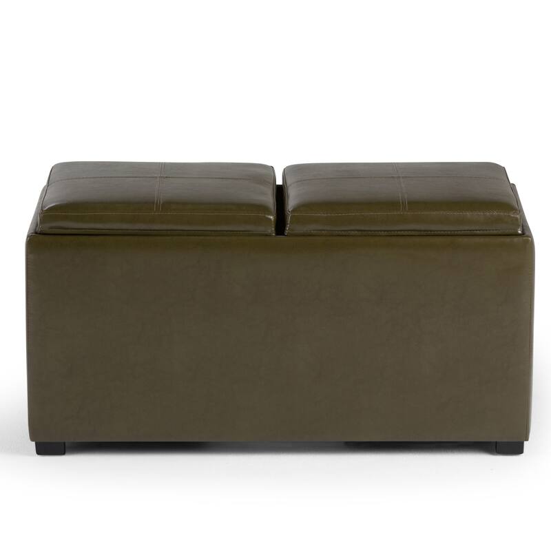 WYNDENHALL Franklin Upholstered 3-piece Ottoman Set