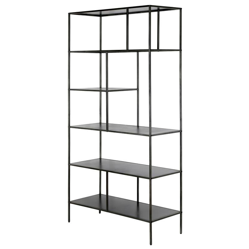 Cortland 34'' Wide Rectangular Bookcase