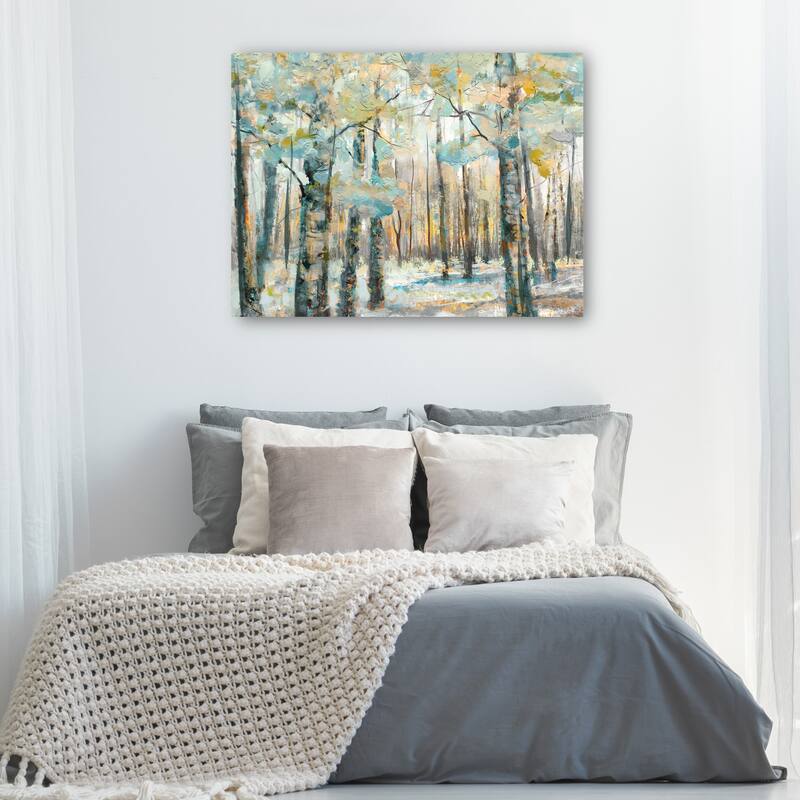 Kaleidoscope Trees IV By Studio Arts Canvas Art Print