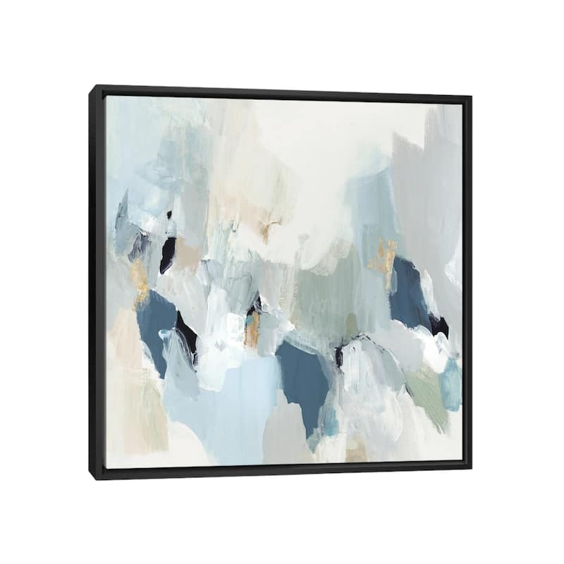 iCanvas "Little Talks II" by Isabelle Z Framed Canvas Print - Black - 26x26