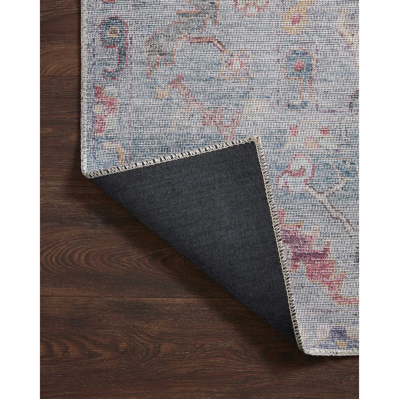 Alexander Home Ellie Shabby Chic Botanical Printed Area Rug