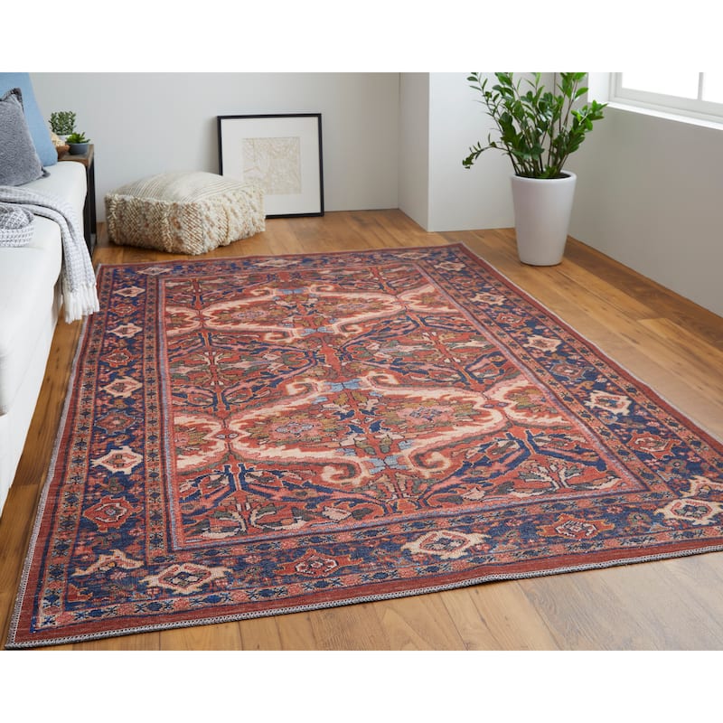 Birchlawn Power Loomed Oriental Area Rug