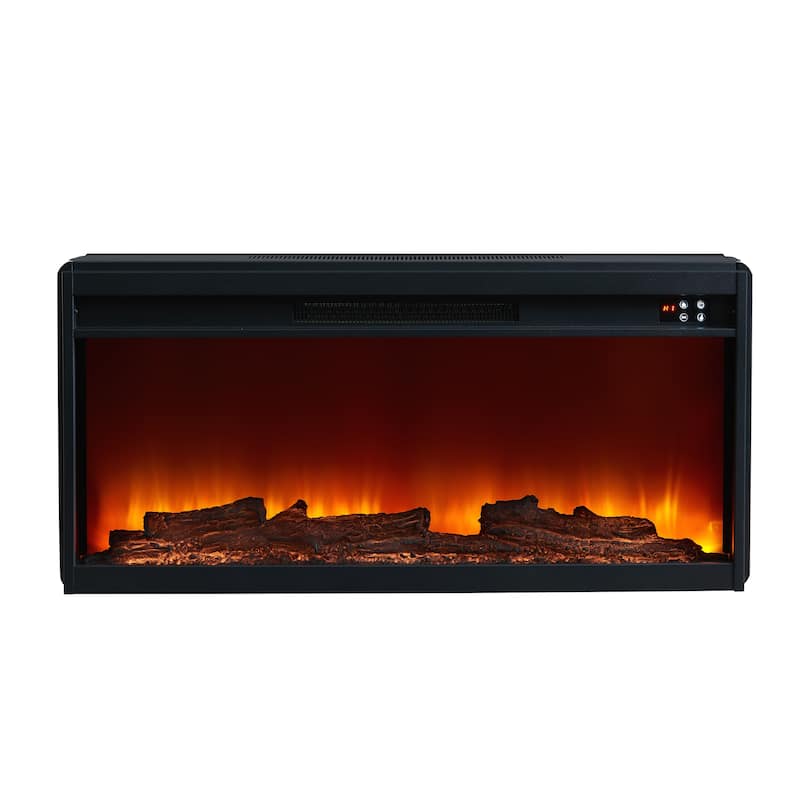 78" TV Stand with 36" Fireplace for up to 400sq ft - 78"W x 23.5"H x 15.5"D