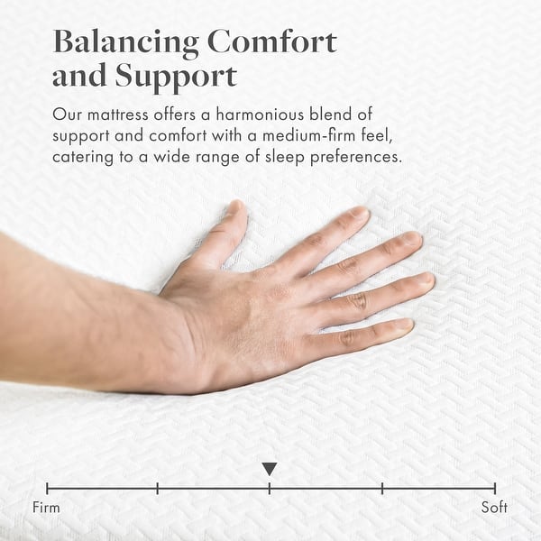 A1Sleep Calma Collection 8-inch Green Tea-Infused Gel Memory Foam Mattress