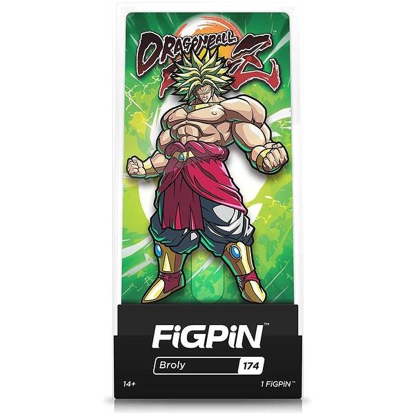 Shop Figpin Dragon Ball Fighterz Broly Collectible Pin With