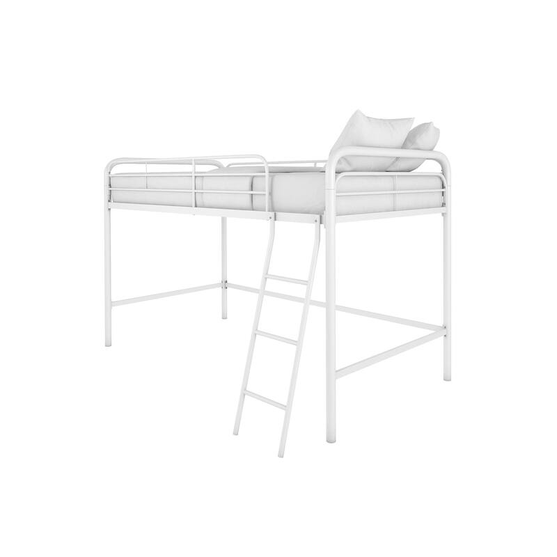 Taylor & Olive Discovery Metal Twin Loft Bed