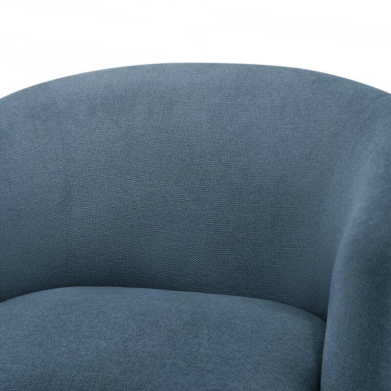 Durable Polyester Fabric Swivel Chair