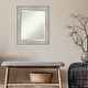 preview thumbnail 61 of 66, Beveled Bathroom Wall Mirror - Crackled Metallic Frame
