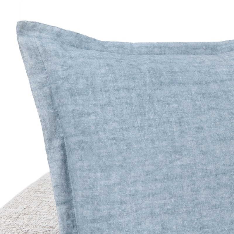Amy Linen 22-inch Square Throw Pillow, by Kosas Home