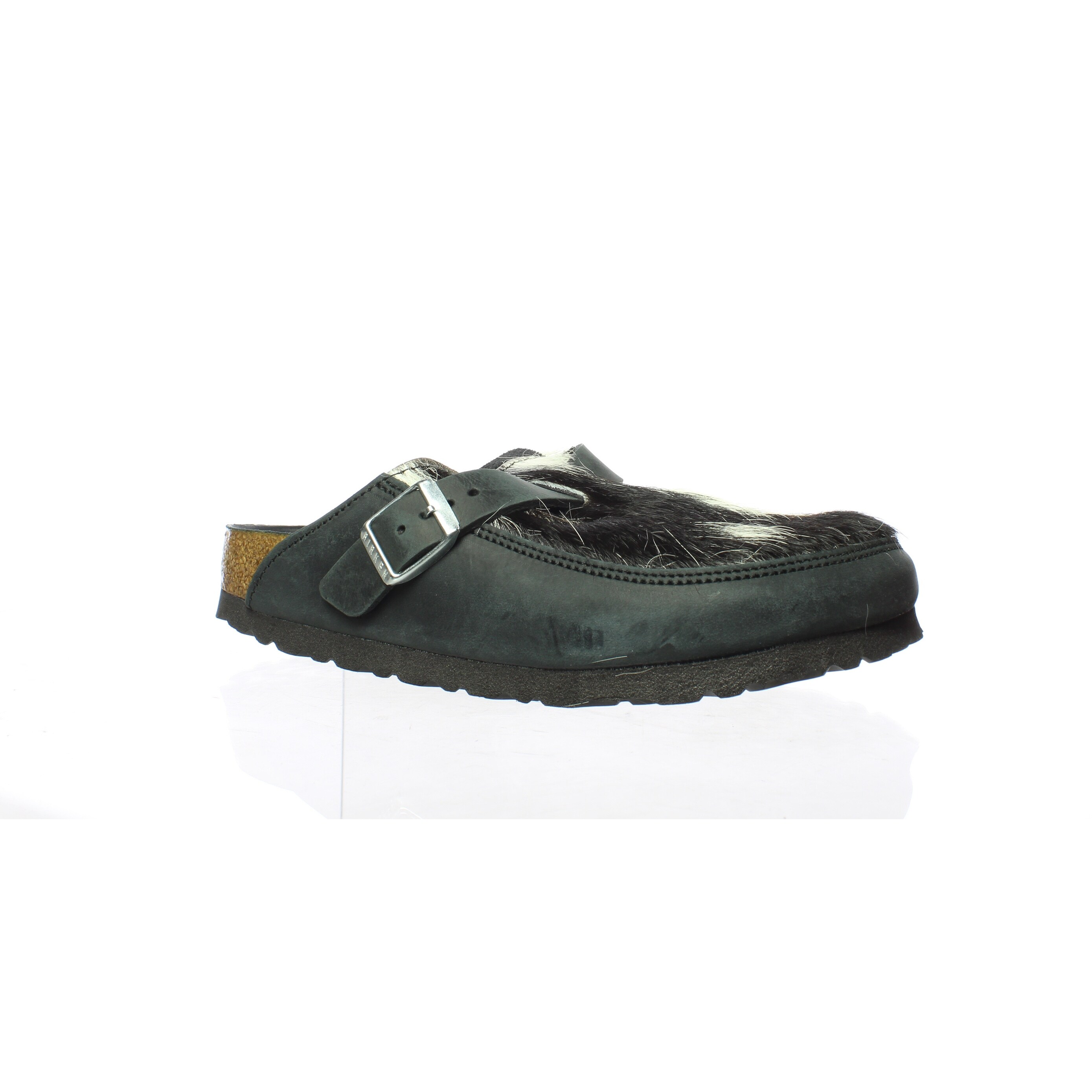 birkenstock boston fur black
