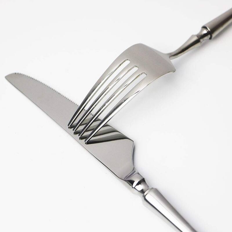 Stainless Steel Silver Flatware/Cutlery/Tableware Set Service