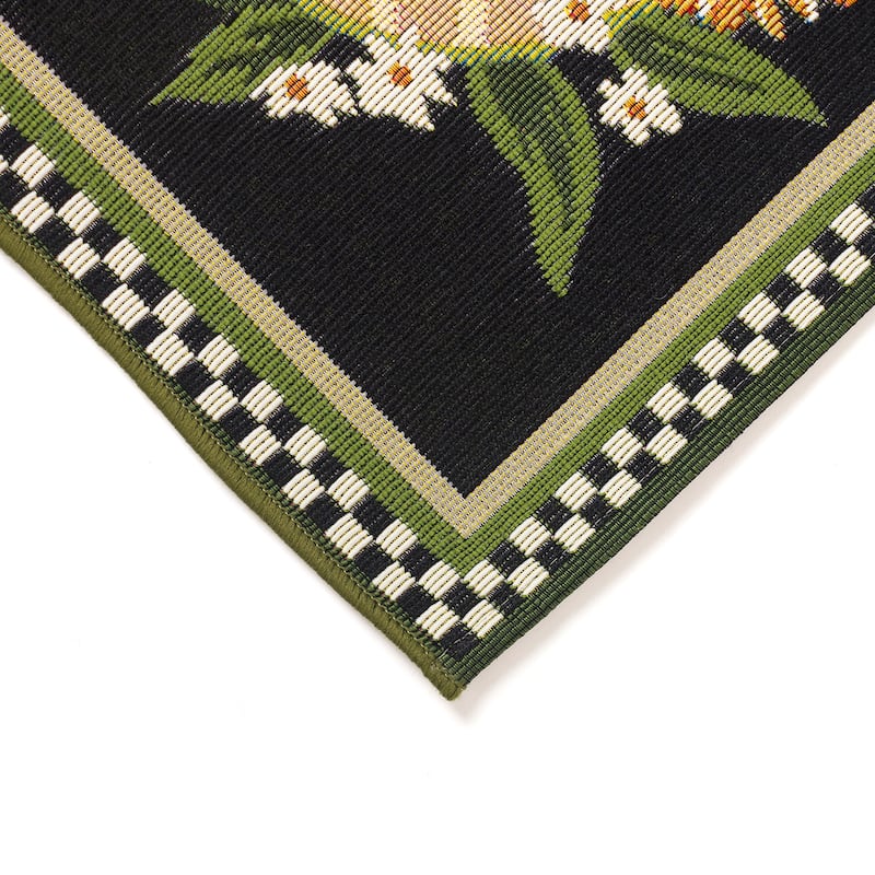 Liora Manne Marina Country Rooster Indoor/Outdoor Rug