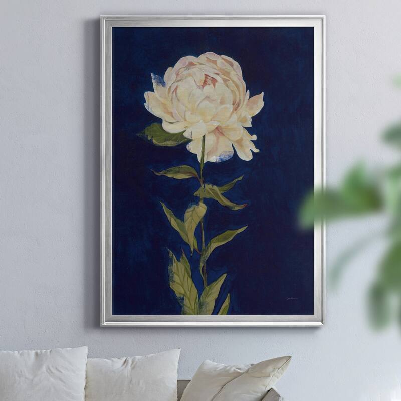 PRETTY AS A PEONY I Premium Framed Canvas - Ready to Hang