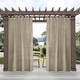 preview thumbnail 10 of 14, ATI Home Miami Tab Top Window Curtain Panel Pair