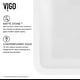 preview thumbnail 9 of 45, VIGO White Casement Front Matte Stone Farmhouse Kitchen Sink