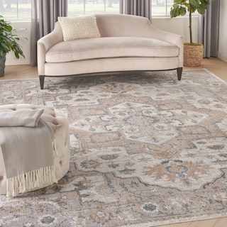 Nourison Astra Machine Washable Distressed Area Rug