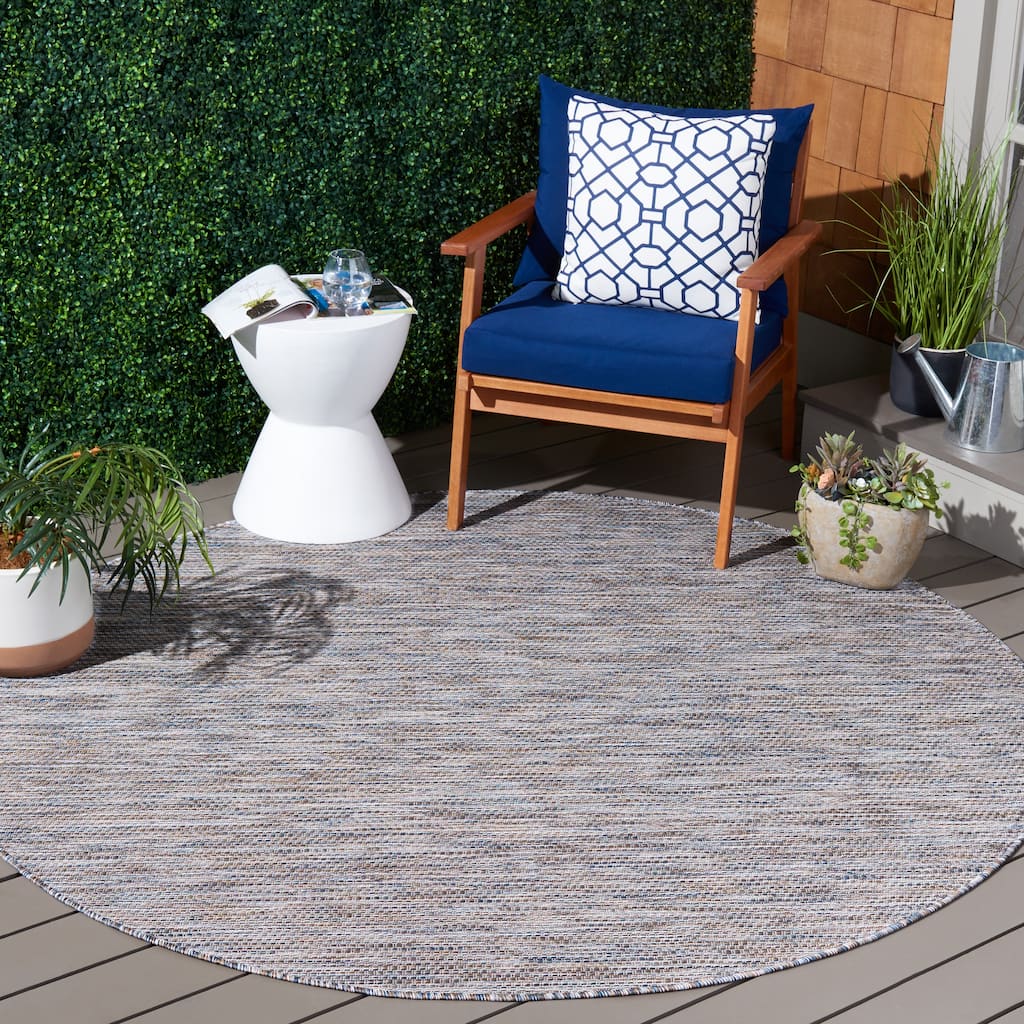 SAFAVIEH Courtyard Golupka Transitional Indoor/Outdoor Rug