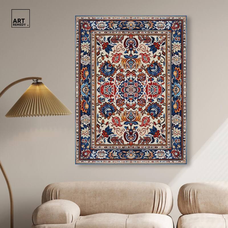 Morrocan Garden Canvas by Art Remedy, Gallery Wrapped
