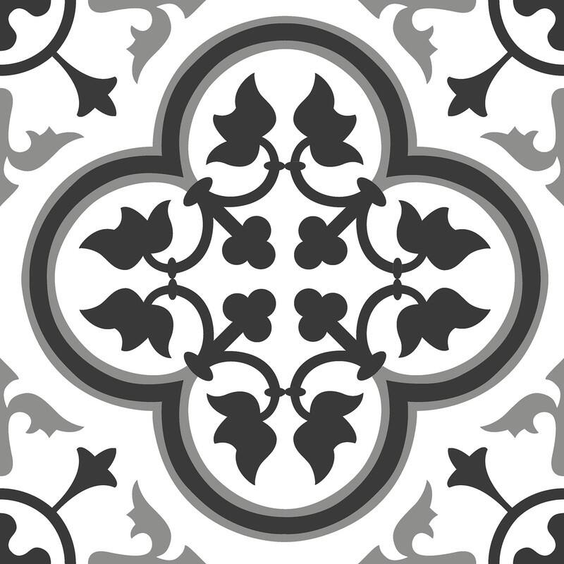 FloorPops Villa Peel & Stick Floor Tiles