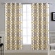 preview thumbnail 39 of 50, Jarvenpaa Insulated Blackout Grommet Window Curtain Panel Pair 52" Width X 63 " Length - Golden Yellow/Gray