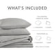 preview thumbnail 2 of 8, Chelsea Square Hanna Modern Boho Waffle Weave Textured Comforter Set
