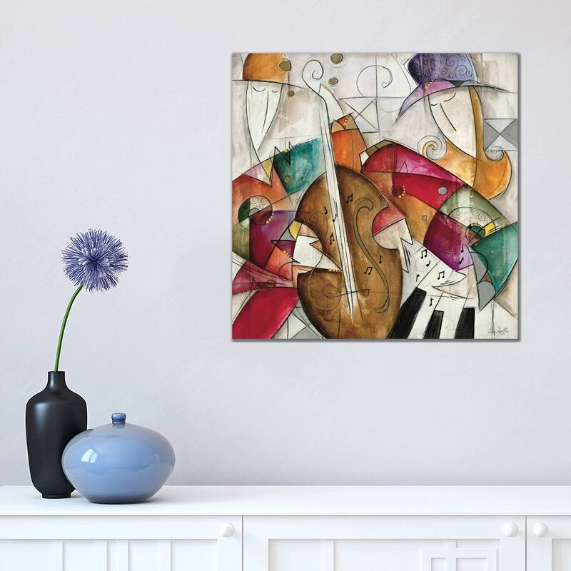 iCanvas "Jam Session II" by Eric Waugh Canvas Print - 18x18x1.5