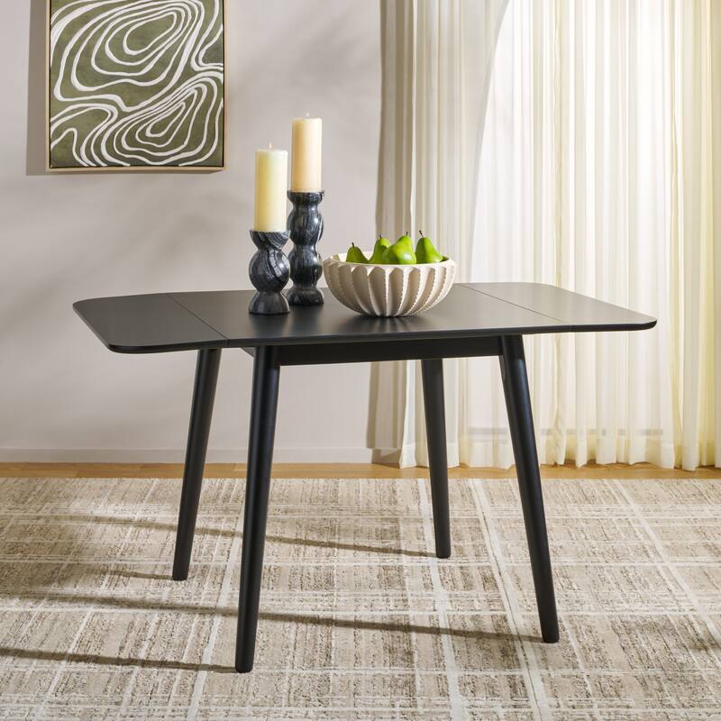 SAFAVIEH Home Damarius Drop Leaf Dining Table - 51"W x 31"D x 29"H
